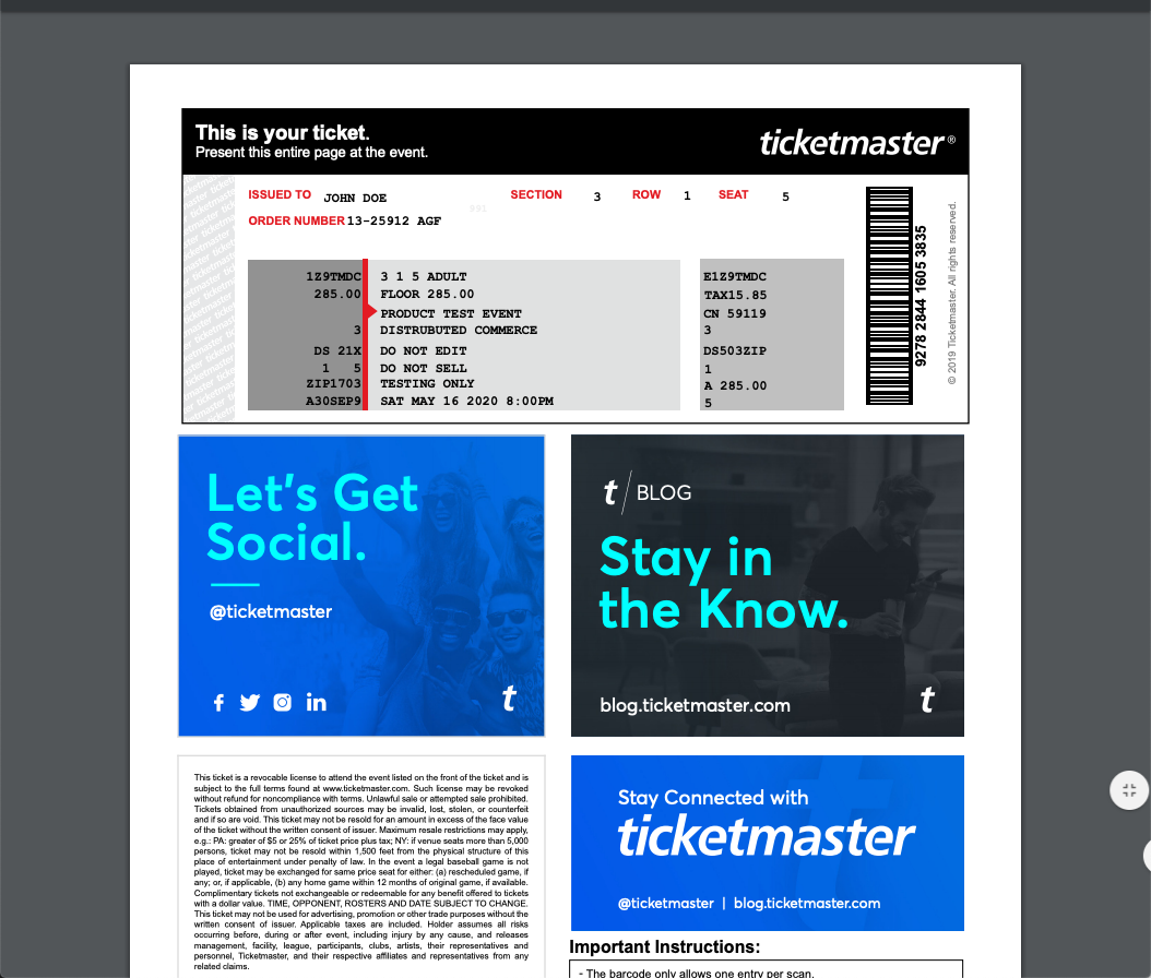 Ticketmaster completes contract extension with AMBSE